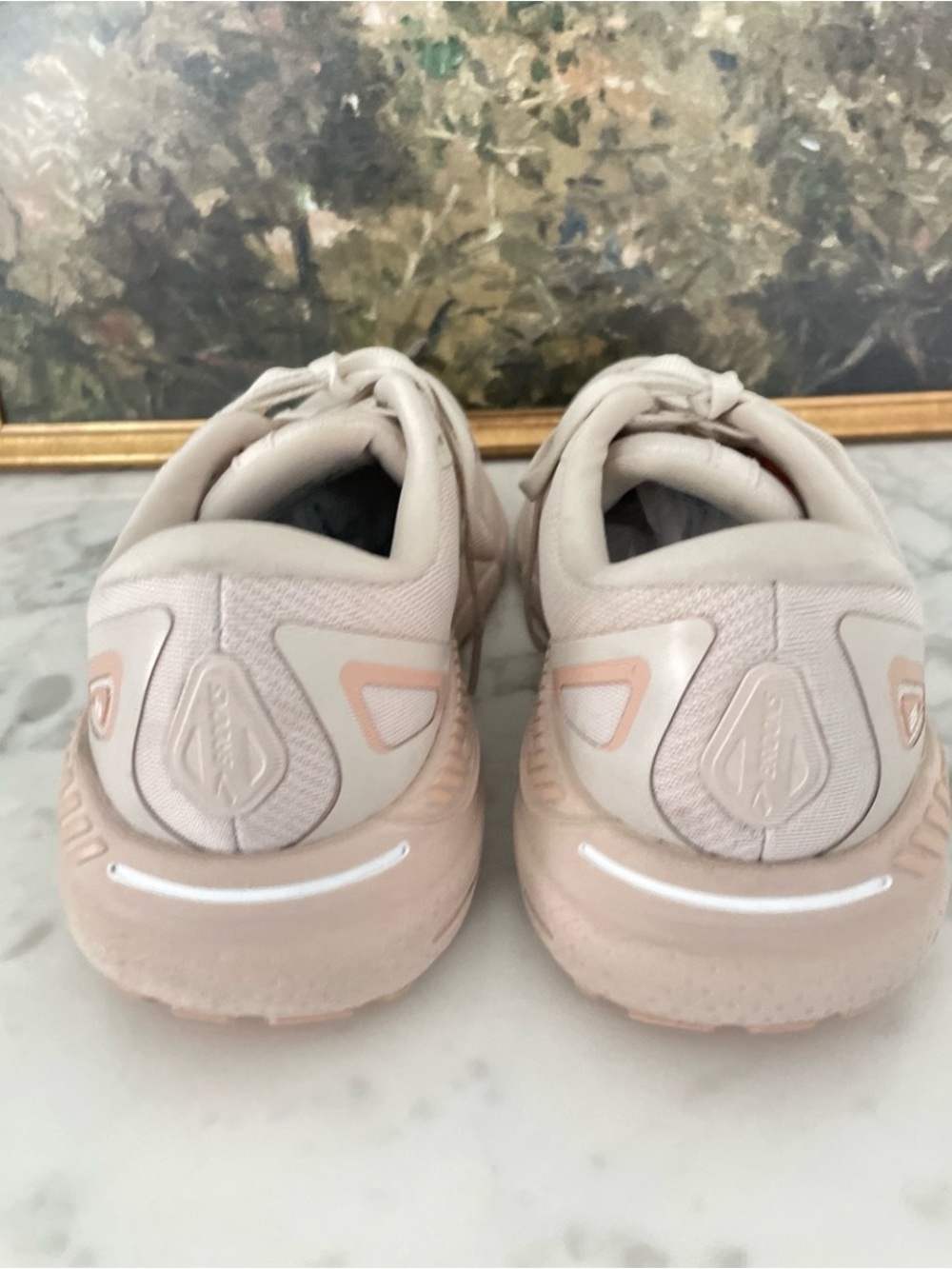 Brooks Running Shoes Adrenaline GTS 23 Crystal Gray Villa Size 9 - Picture 4 of 5